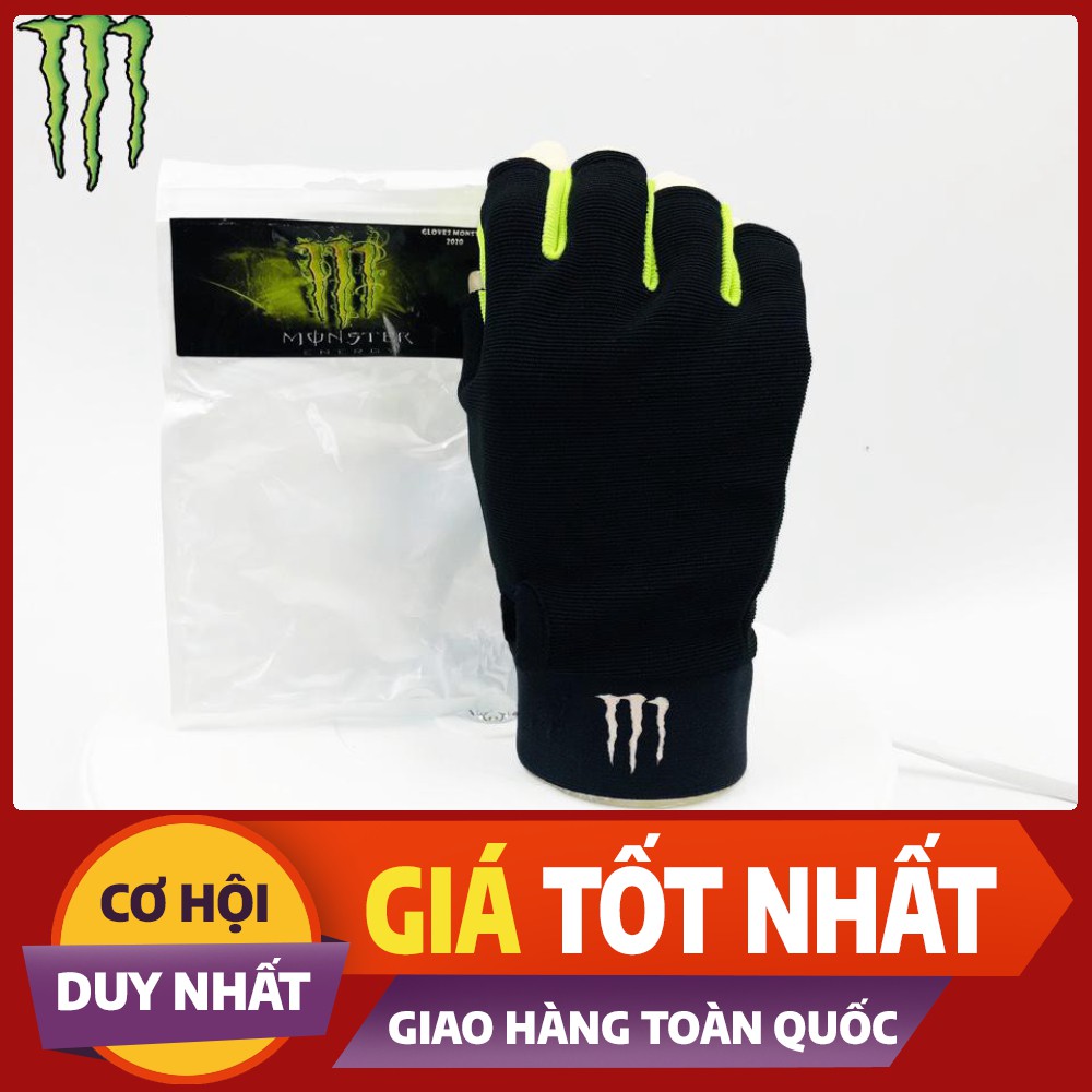 [HOT] Găng Tay Monster Cụt Ngón ⚡ FREESHIP ⚡ Phiên Bản Cao Cấp 2020 [ẢNH THẬT]