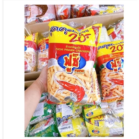 Bim bim Tôm Thái Lan Fuchi gói vừa (80gr) siêu ngon ăn là nghiền