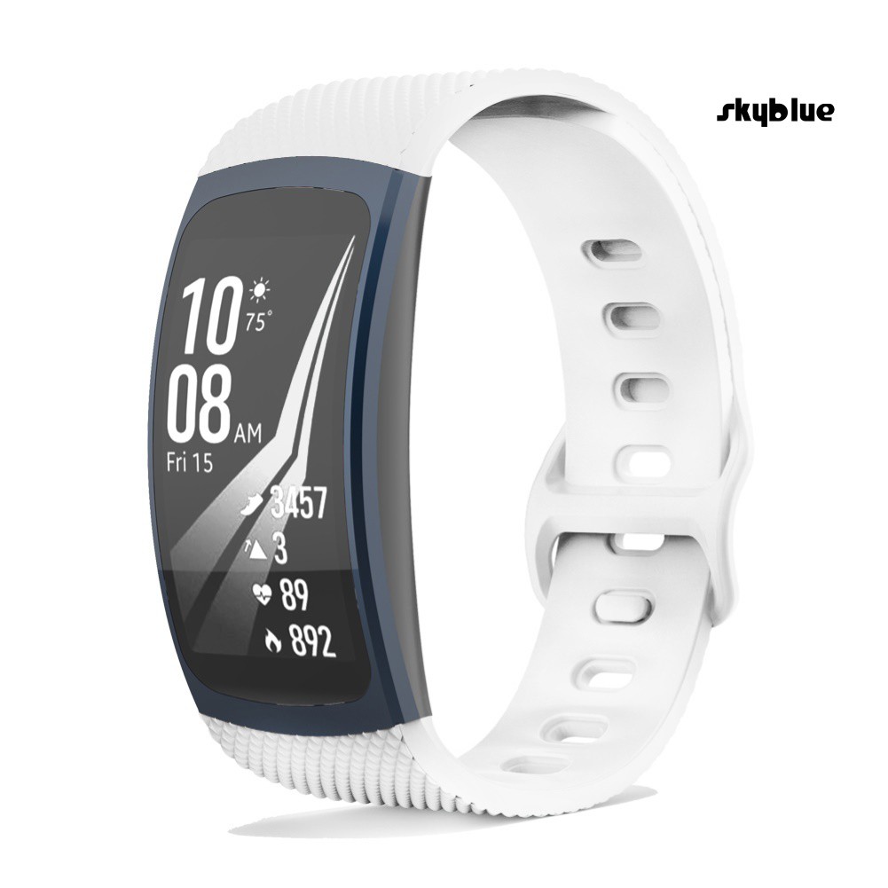 Dây Đeo Tpu Thay Thế Cho Đồng Hồ Thông Minh Samsung Gear Fit2 Sm-R360 / Fit2 Pro Sm-R365