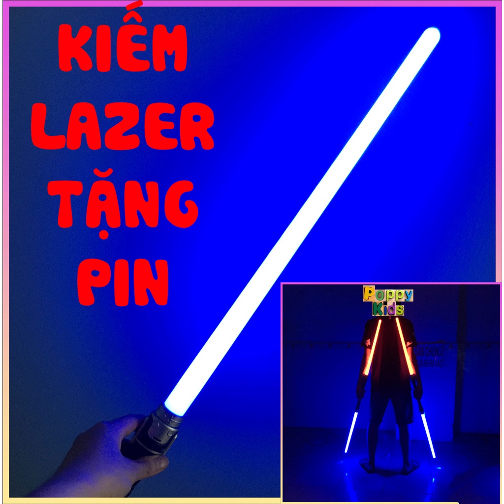 Kiếm phát sáng, đồ chơi cháy phố , kiếm ánh sáng có đèn và âm thanh tặng kèm pin hot trend