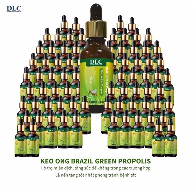 Keo Ong xanh Brazil DLC Tăng Cường Sức Đề Kháng