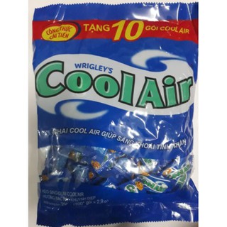 kẹo cao su cool air gói 115v - kẹo cao su mentos gói 40 viên