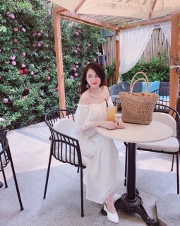 Maxi xô trắng