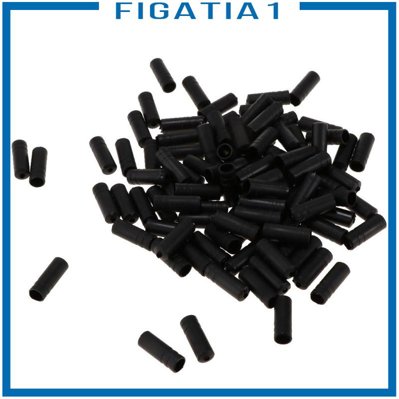 Set 100 Đầu Bọc Dây Phanh Xe Đạp Màu Đen Fiat1