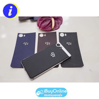 Miếng dán lưng da cho điện thoại BlackBerry KEYone - Da bò thật 100%