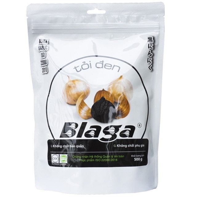 TỎI ĐEN BLAGA TÚI 500G