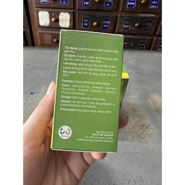 Mẩn Bì Nang - 30 Viên