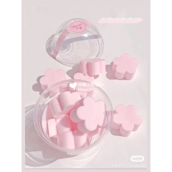 MÚT KEM NỀN HEART BLOSSOM MERINGUE PUFF ETUDE HOUSE