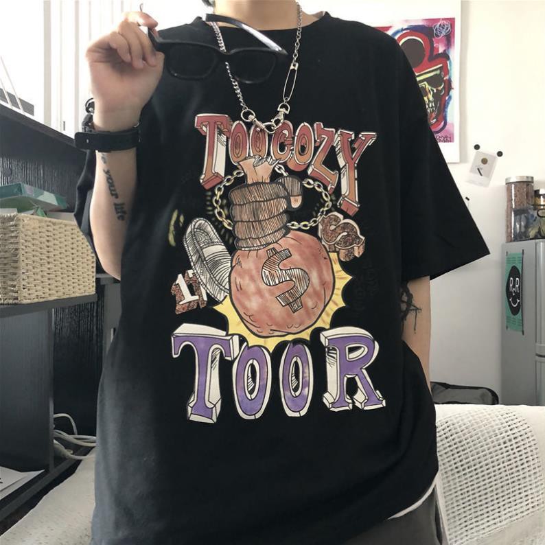 Áo Thun Tay Lỡ Form Rộng TOOR Thời Trang Unisex Thun Cotton Xịn Mặc Mát