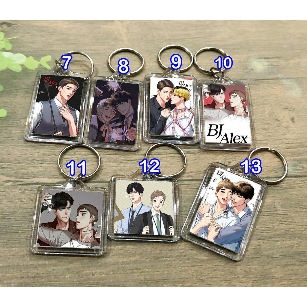 Móc khóa Broadcast cùng Alex móc dầy  BJ Alex M1393