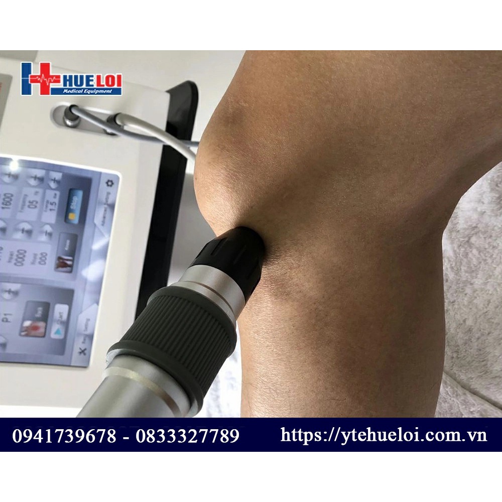 Máy xung kích tích hợp siêu âm trị liệu