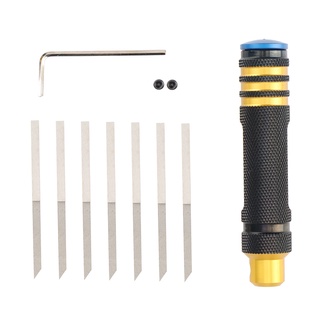El scriber w/ blade chisel+7 blade tools for rc car / drone repair