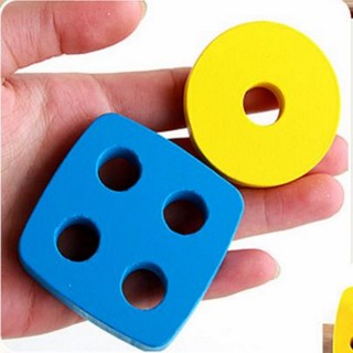 Đồ chơi Montessori xếp hình 4 cột cho bé
