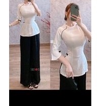 Sét lam đi chùa vải satin nhung mềm mịn