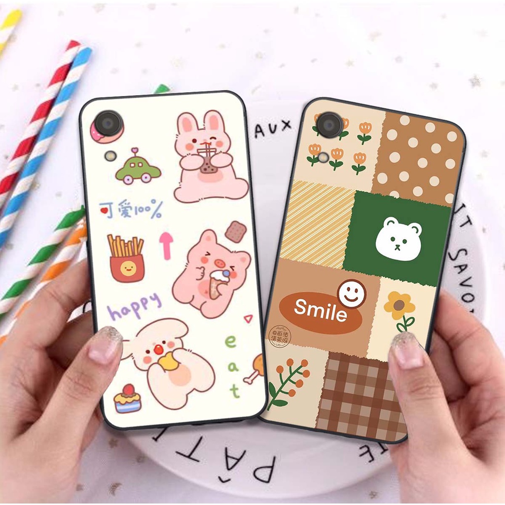Ốp lưng Samsung A03 Core mặt cười Smile dễ thương. Vỏ lưng SS galaxy cao cấp loại 1