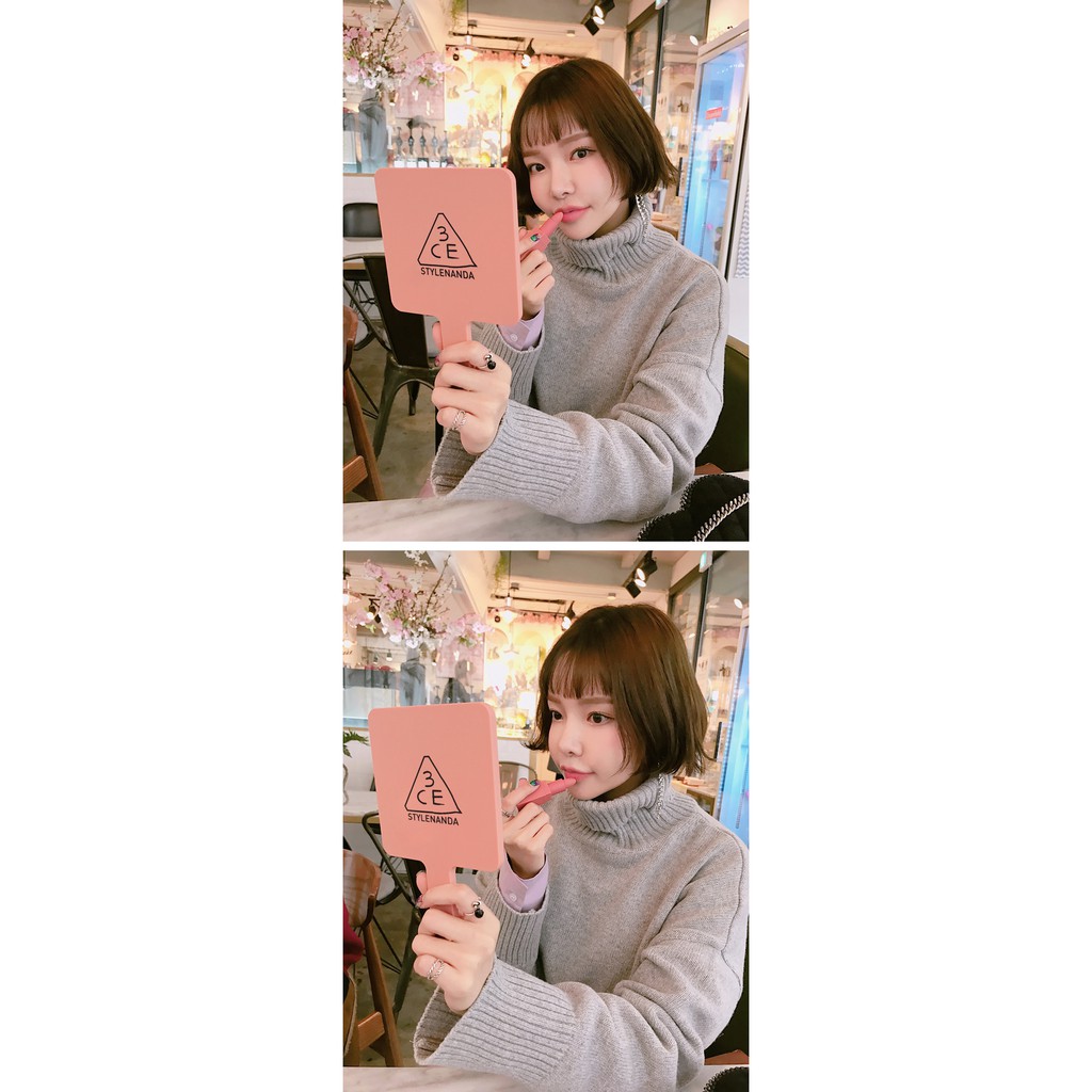 Gương Trang Điểm Cầm Tay 3CE Stylenanda Square Hand Mirror