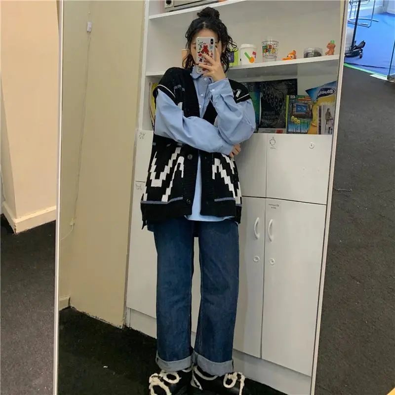 Áo khoác Cardigan dệt kim sát nách thời trang thu đông | BigBuy360 - bigbuy360.vn