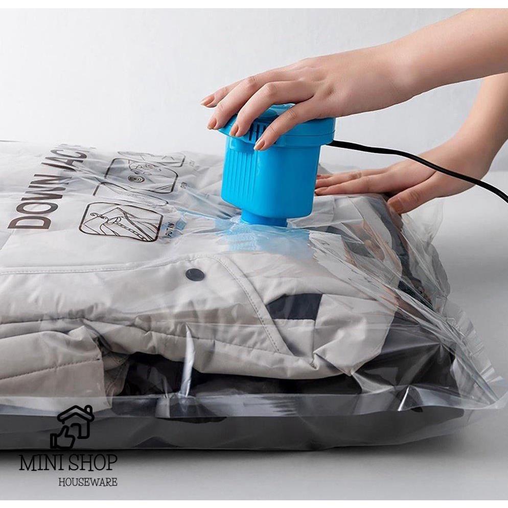 (Size 60x40cm)Túi Hút Chân Không Đựng Quần Áo Chăn Màn Gọn Gàng Chống Nấm Mốc_Green Living