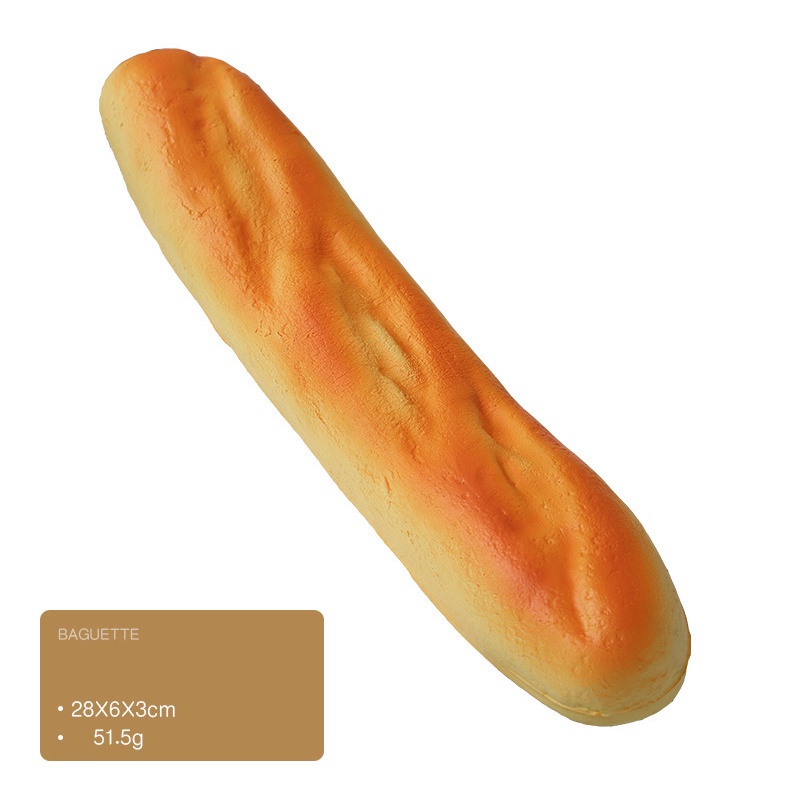 Đồ Chơi Nắn Bóp Y164 Hình Bánh Mì Mini Cho Bé 2-6 Tuổi