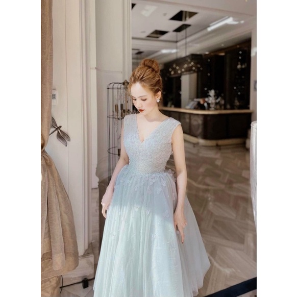 MS1224V ĐẦM XOÈ KẾT BÔNG ĐÍNH CƯỜM FULL S/M/L/XL ( ảnh và video do chủ shop tự quay 10000%)