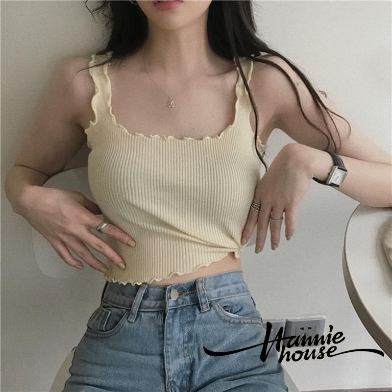 Áo Hai Dây Màu Trơn Gợi Cảm Cho Nữ