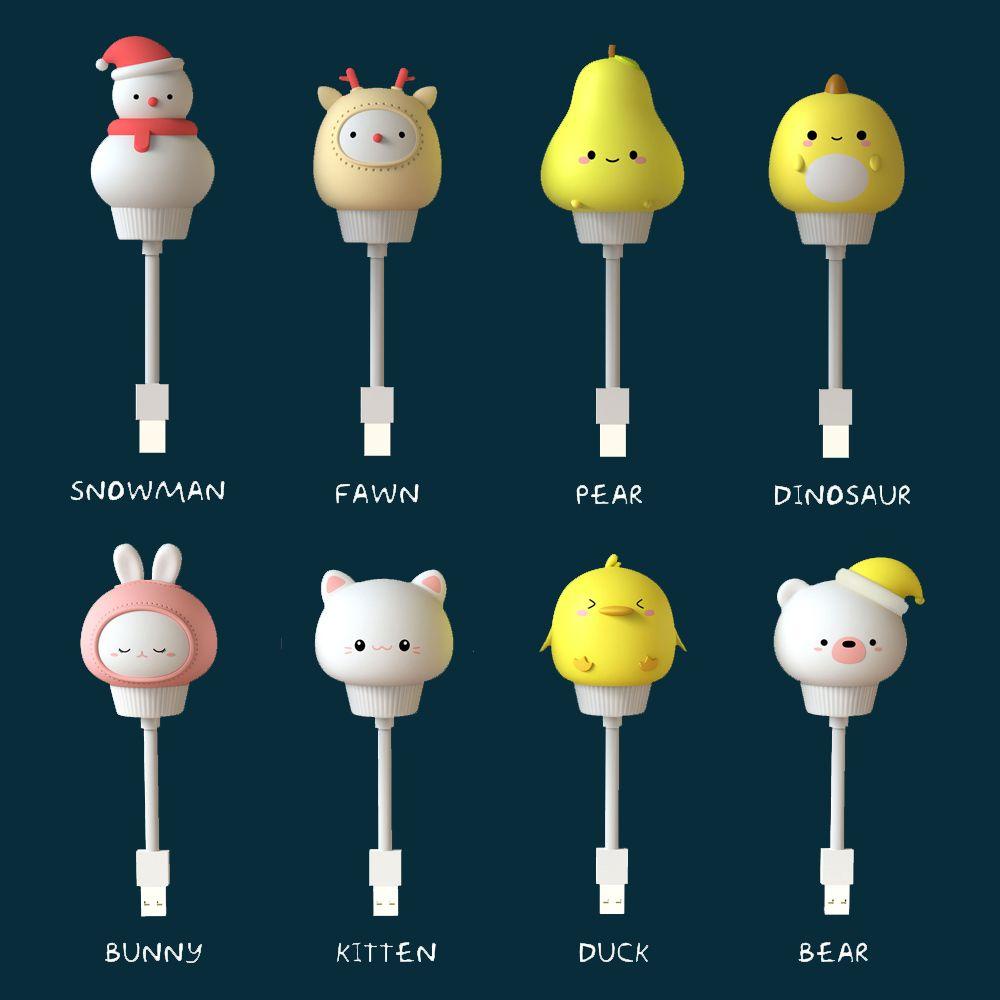 Đèn Ngủ Di Động USB Ánh Sáng Ban Đêm Cho Bé
