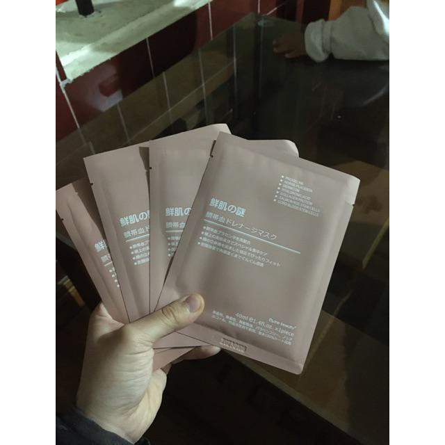 (Cam kết hàng chính hãng )1 miếng ủ trắng nhau thai Nhật check mã vạch thoải mái | Thế Giới Skin Care