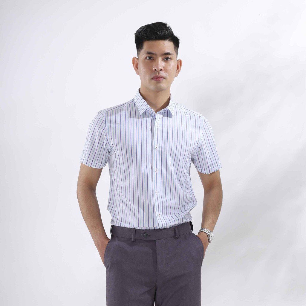 Áo sơ mi ngắn tay ARISTINO - ASS143S8 | BigBuy360 - bigbuy360.vn