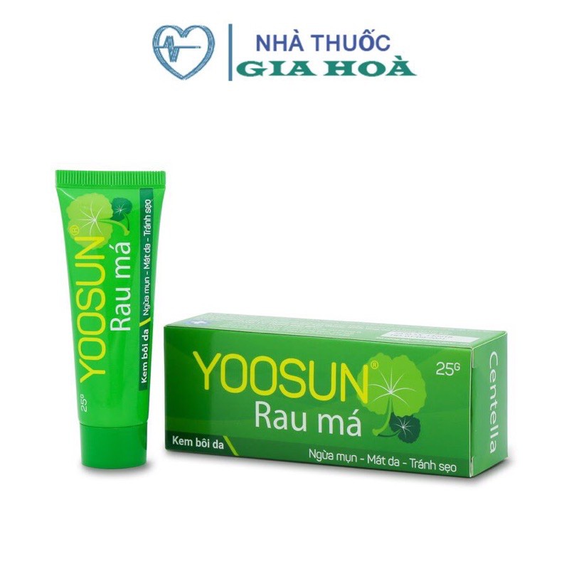 Yoosun rau má - Kem ngừa mụn, mát da, liền da ,mờ sẹo, rôm sảy, ngứa da, côn trùng, muỗi cắn