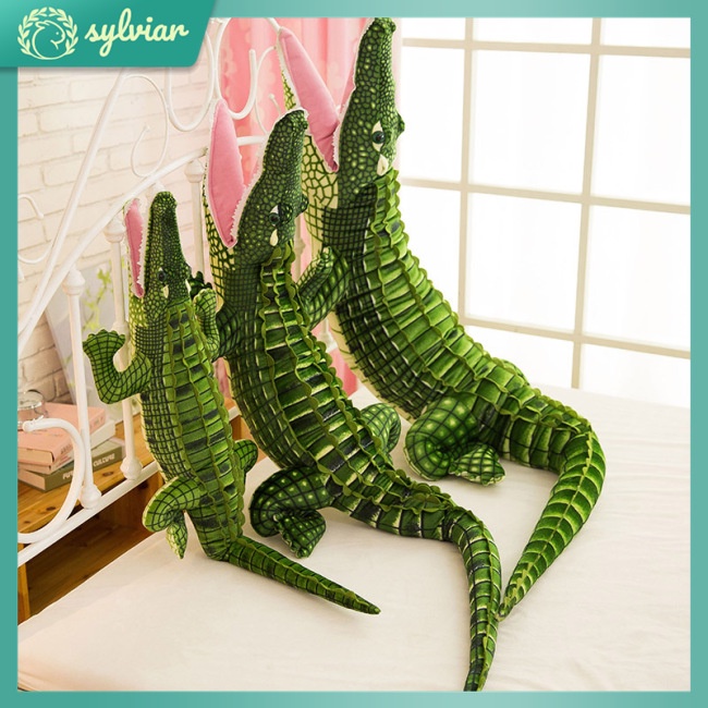 Thú Nhồi Bông Hình Cá Sấu 100cm 39inch Cho Bé Trai