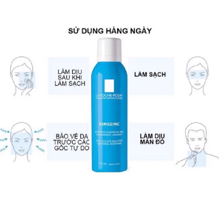 La Roche-Posay Serozinc - Xịt Khoáng Làm Sạch, Giảm Bóng Nhờn Cho Da Dầu Mụn La RochePosay Serozinc | BigBuy360 - bigbuy360.vn