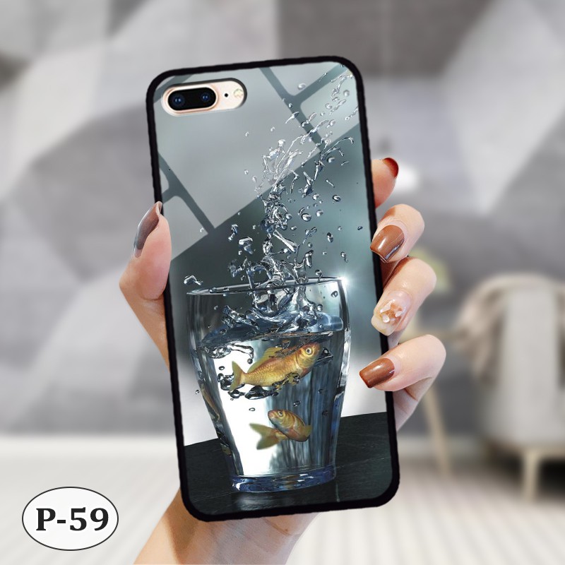 Ốp kính 3D IPHONE 8 Plus