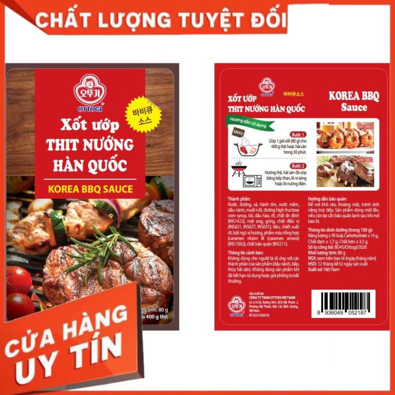 New -  Xốt Ướp Thịt Nướng Truyền Thống Ottogi 80g - Siêu hot.