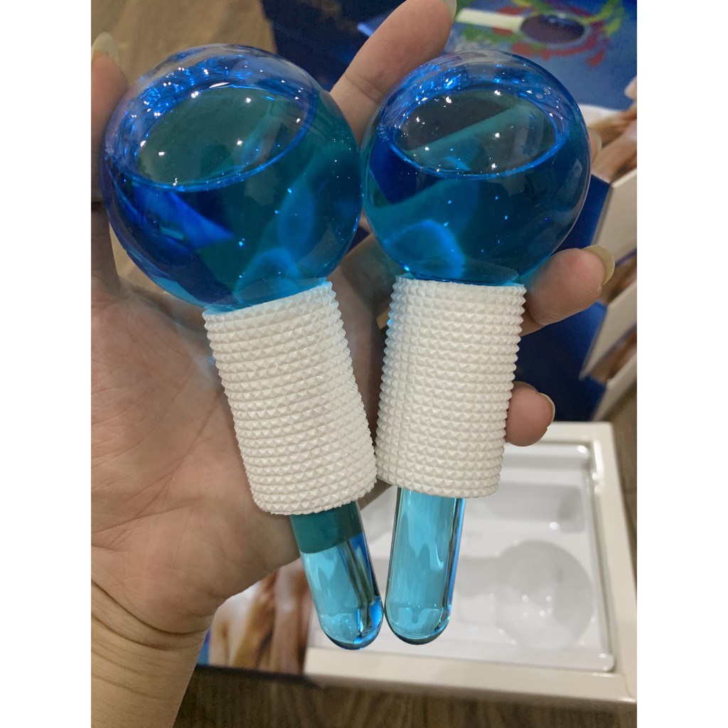 Quả cầu lạnh massage giúp tái tạo, làm đẹp da