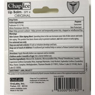 Son Dưỡng Môi Chap Ice Hàng Mỹ