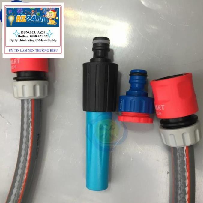 Đầu nối ống nước nhanh C-Mart M0006 sử dụng ống mềm 13mm (dungcucamtay1808)
