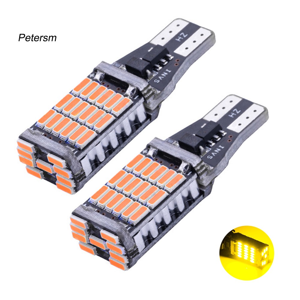 Bộ 2 Đèn LED Tín Hiệu T15 4014 45SMD Cho Xe Hơi