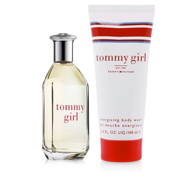 Set Tommy Hilfiger Tommy Girl gồm ( nước hoa EDT 50ml + Sữa tắm 100ml + túi )-USA