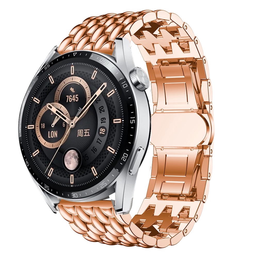 [HUAWEI GT3] Dây đeo thép không gỉ phong cách Huawei Watch GT 3 - 46MM