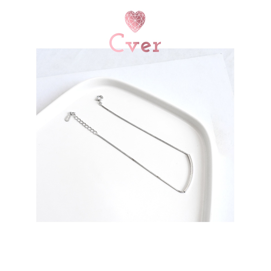 Lắc chân bạc Cver Silver S925 hình mặt cười LC-JL-9