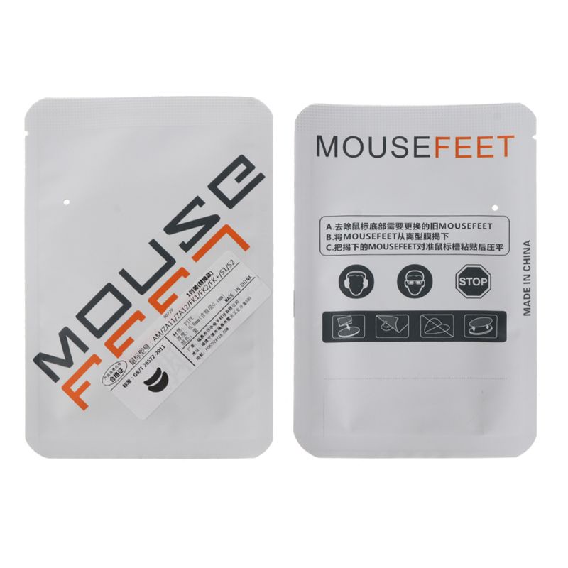 1 Bộ Miếng Dán Chuột Góc Cong 0.6mm Cho Zowie Za12 Za11 Fk Am