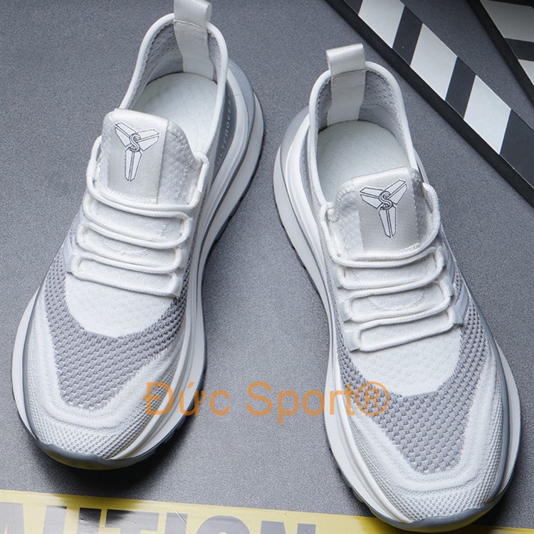 Giày nam sneaker đế cao su 3D Đức Sport, Giày thể thao nam phù hợp đi học công sở GD73