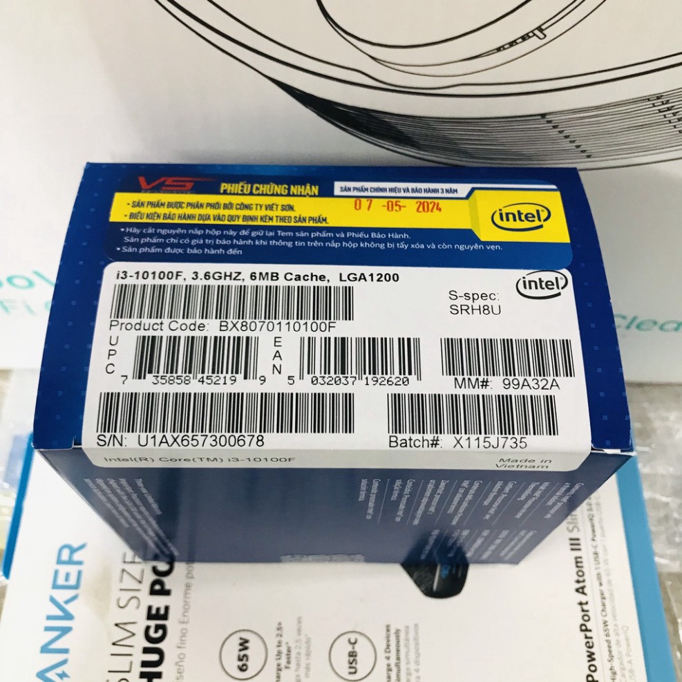 CPU Intel i3-10100F 6MB 3.6GHz LGA 1200 -Hàng chính hãng Full Box | BigBuy360 - bigbuy360.vn