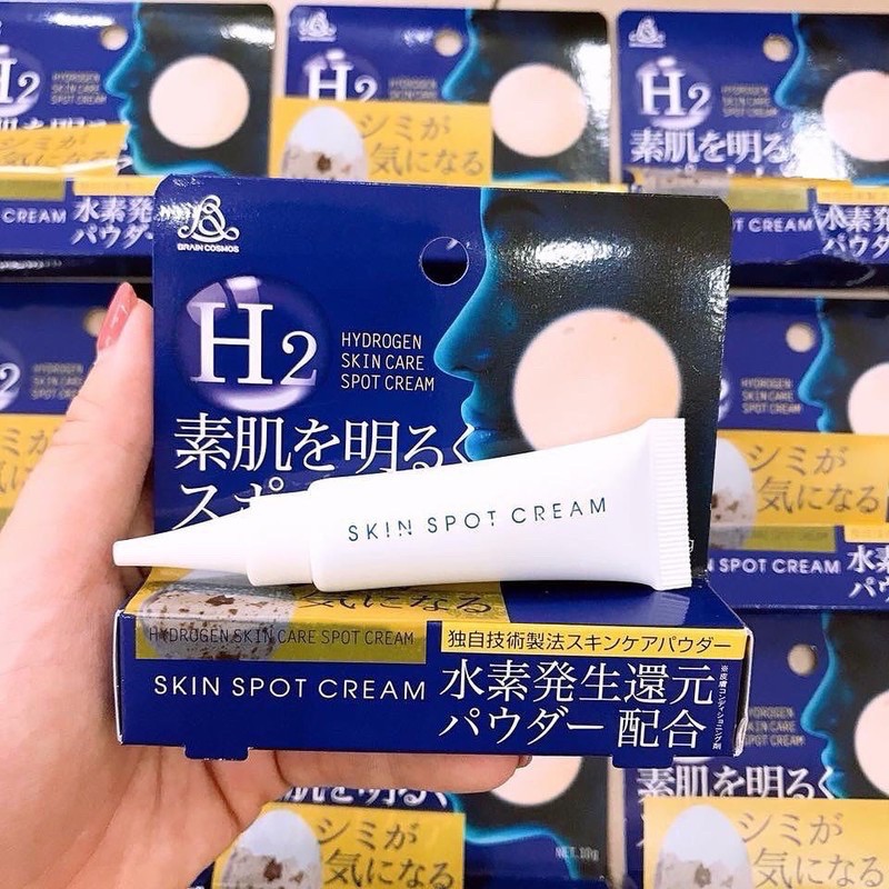 Kem làm mờ thâm nám H2 Hydrogen Skin Spot Cream Nhật Bản