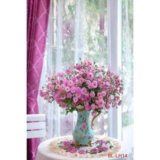 TRANH DÁN TƯỜNG 3D LỌ HOA ĐẸP LH14 - YAN SHOP