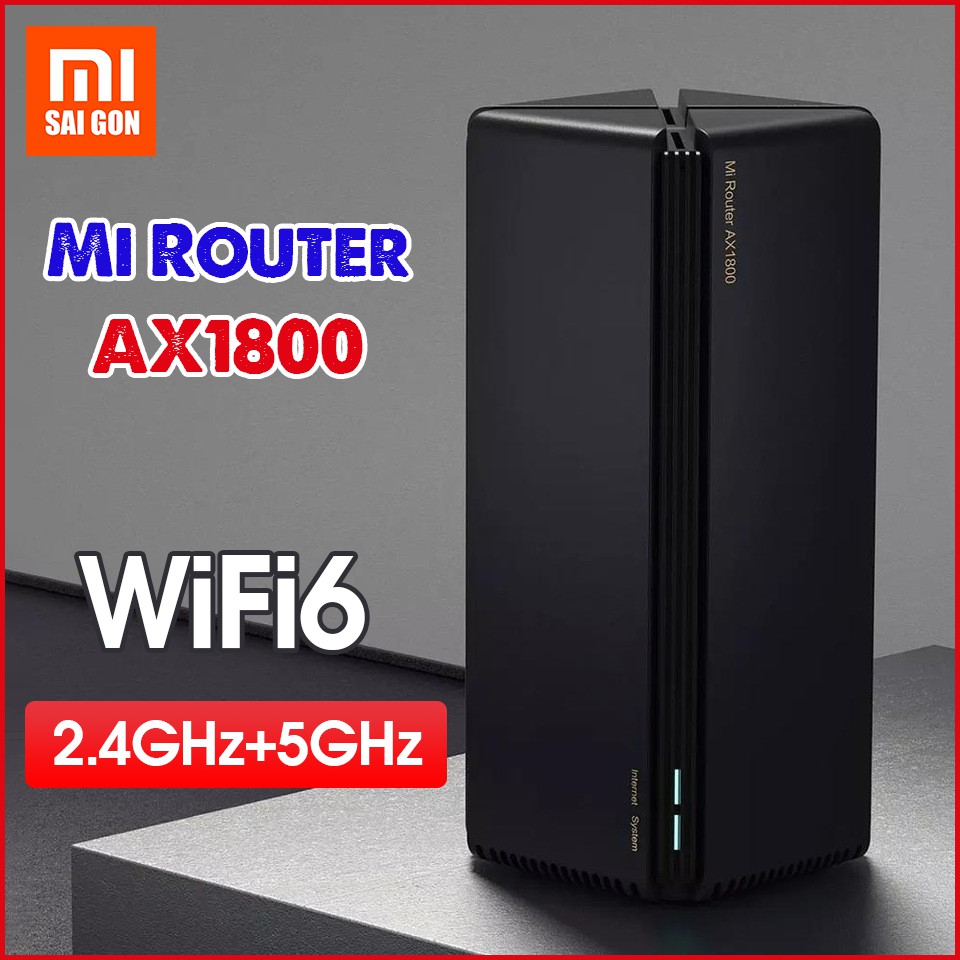 [Mã SKAMA07 giảm 8% đơn 250k]Bộ phát WiFi Xiaomi Mi Router AX1800 - Hỗ trợ mesh, WiFi 6, 5 Core | BigBuy360 - bigbuy360.vn