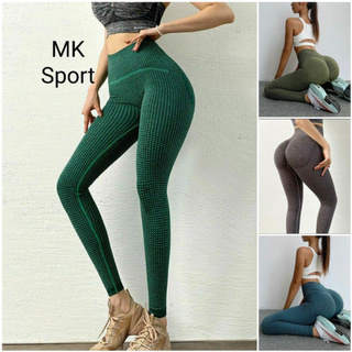 Quần tập gym yoga chun mông họa tiết chấm Bi cự kì xinh