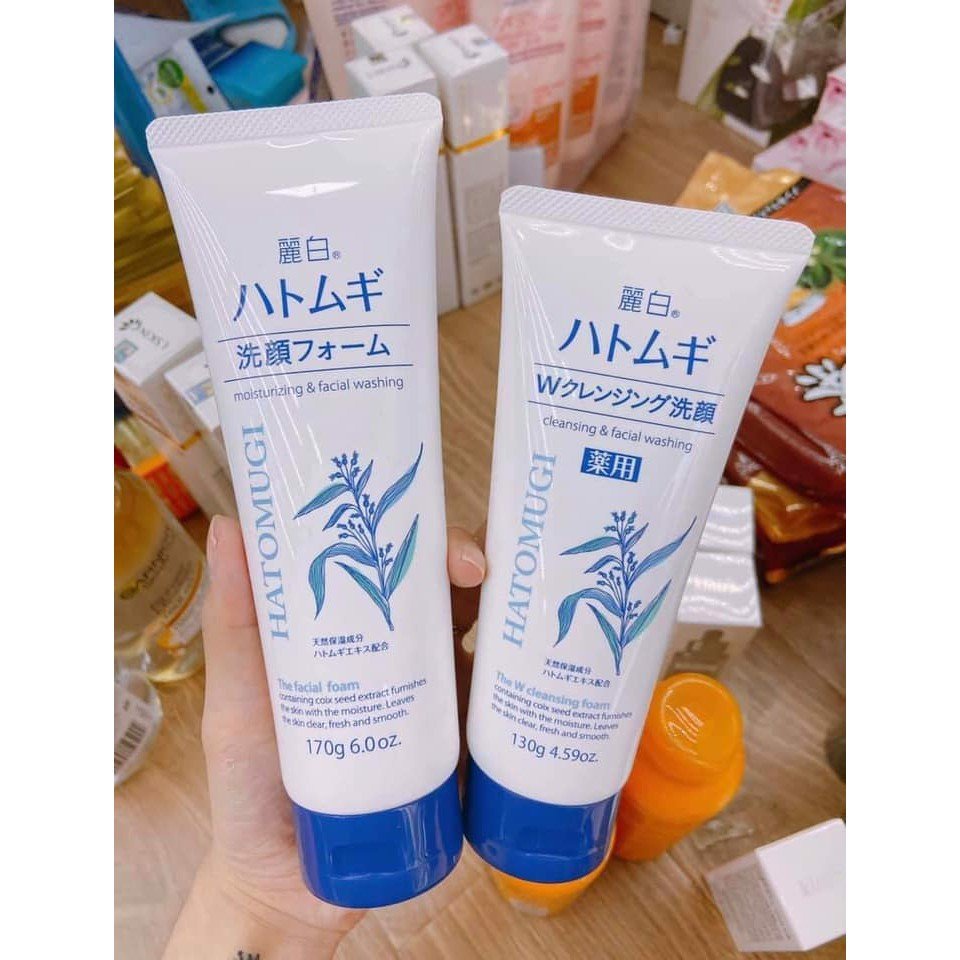 Sửa rửa mặt ý dĩ Hatomugi Naturie Nhật Bản