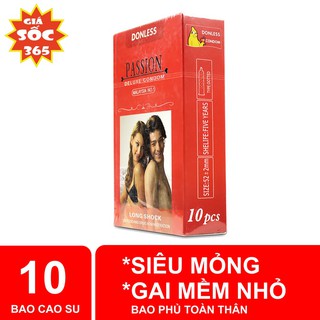 Bao cao su passion 10c - mua 2h tặng 1h nhỏ