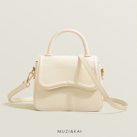 🌸Hàng Order🌸 Túi Xách Muzi&kai Chính Hãng Da Trơn Nắp Gập Dính Quai Sách Kèm Dây Đeo Sang Chảnh Nữ Tính 🌸 Quảng Châu